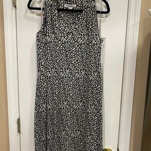 Tommy Bahama Black and White Midi Dress